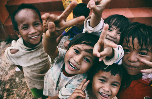 Smiling children